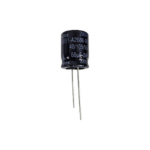 Capacitor Eletrolítico 68uF x 200V RD 105º Epcos