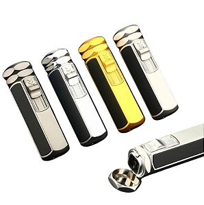 Isqueiro De Maçarico 4 Chamas A Prova De Vento ( A-18 )