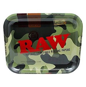 Bandeja Gigante de Metal Raw Camuflada