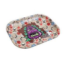 Bandeja Metal Pequena Bros Brown (1Und)