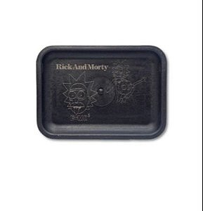 Bandeja Pequena Polipropileno Preta Rick Einstein (1Und)