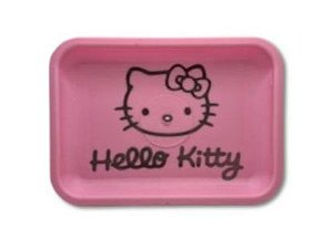 Bandeja Pequena Polipropileno Rosa Hello Kitty (1Und)