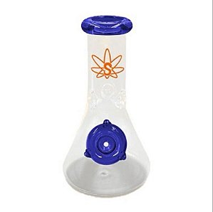 Bong De Vidro Sadhu Dark Blue 15Cm