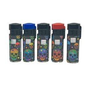 Isqueiro Maçarico Firestar Skull ( 1Und )
