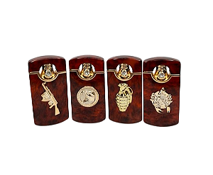 Isqueiro Maçarico Metal Premium Mod:1 (Rústico)