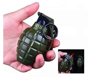 Isqueiro Maçarico Granada Grande Verde