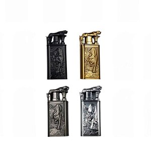 Isqueiro Maçarico 2 em 1 Tigre Personalizado