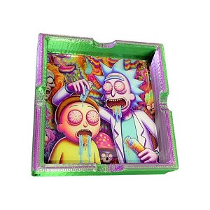 Cinzeiro 3D Rick and Morty Verde Modelo C203