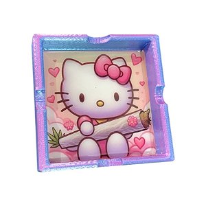 Cinzeiro 3D Hello Kitty Rosa C207