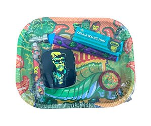 Kit Pipe Bandeja Gorila Verde Completo