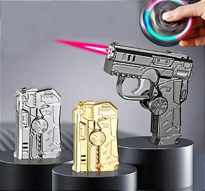 Isqueiro Maçarico Dobrável Fidget Spinner DGB-8075