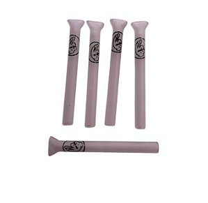 Piteira de Vidro Fosca Louco 4i20 5cm 4mm ( 1Und )