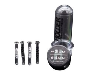 Piteira de Vidro Holder 3cm / 7mm ( 1Und )