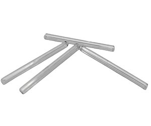 Piteira de Vidro Lisa 4cm x 4mm (curta) ( 1Und )