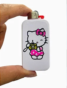 Suporte Isqueiro Personalizado Hello Kitty