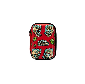 Case Sadhu Full Print M Caveiras Chapadas Laranja