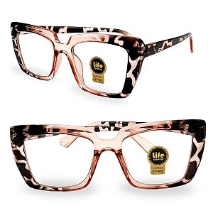 Óculos Grau +0.50 a +4.00 Marilia Rosa Oncinha Lente Leitura