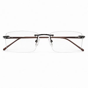 Óculos Grau +0.50 a +4.00 Balgriff Masculino Armação Grafite Lente Leitura