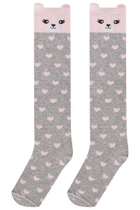 MEIA 3/4 URSO ROSA