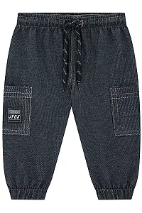 CALCA JOGGER MALHA DENIM JOHNNY FOX