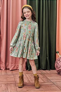 VESTIDO URSO VERDE KUKIÊ