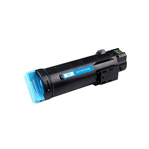 TONER COMPATÍVEL COM XEROX PHASER 6510 CIANO PREMIUM 2.4K