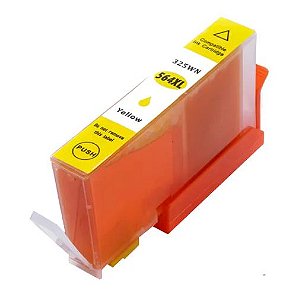 CARTUCHO DE TINTA COMPATÍVEL COM HP 564XL Y AMARELO IMPORTADO 14,5ML