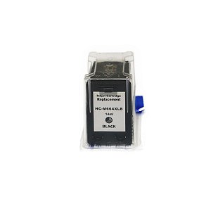 CARTUCHO DE TINTA COMPATÍVEL COM HP 664XL PRETO MICROJET 14ML