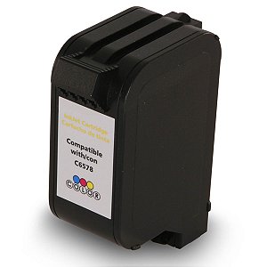 CARTUCHO DE TINTA COMPATÍVEL COM HP C6578 COLORIDO NEUTRO 30ML