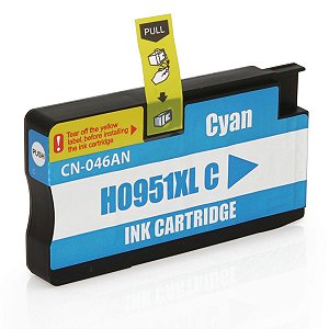 CARTUCHO DE TINTA COMPATÍVEL COM HP H0951XL C CIANO NEUTRO 20ML