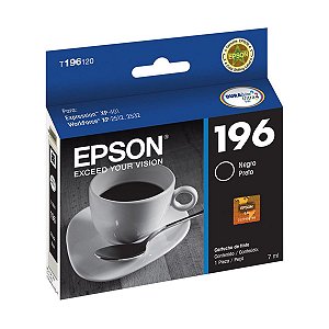CARTUCHO DE TINTA ORIGINAL EPSON T1961 PRETO 5ML