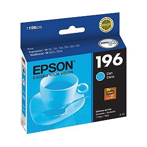 CARTUCHO DE TINTA ORIGINAL EPSON T1962 CIANO 4ML