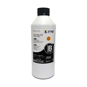 REFIL DE TINTA COMPATÍVEL COM HP UNIVERSAL BK CORANTE PRETO X-FULL 1L