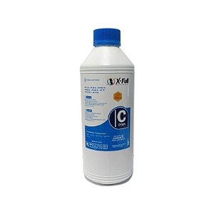 REFIL DE TINTA COMPATÍVEL COM HP UNIVERSAL C CORANTE CIANO X-FULL 1L