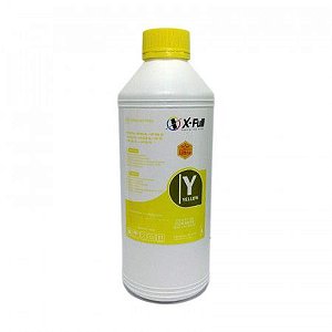 REFIL DE TINTA COMPATÍVEL COM HP UNIVERSAL Y CORANTE AMARELO X-FULL 1L