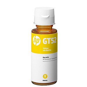 REFIL DE TINTA ORIGINAL HP GT52Y CORANTE AMARELO 70ML