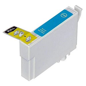 CARTUCHO DE TINTA COMPATÍVEL COM EPSON T0822 C CIANO NEUTRO 15ML