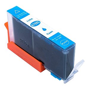 CARTUCHO DE TINTA COMPATÍVEL COM HP H0670XL C CIANO NEUTRO 15ml