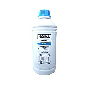 REFIL DE TINTA COMPATÍVEL COM EPSON UNIVERSAL SUBLIMÁTICA CIANO KORA 1L