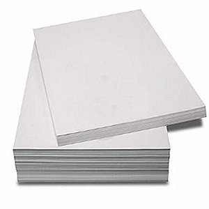 PAPEL COUCHÊ SEMI BRILHO A4 200G IMPORTADO COM 100 FOLHAS