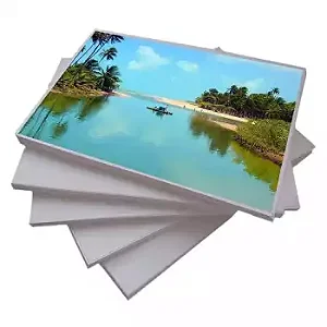 PAPEL FOTOGRÁFICO DUPLA FACE A4 120G IMPORTADO COM 50 FOLHAS