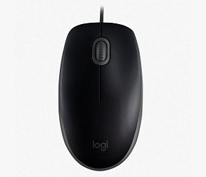 MOUSE COM FIO USB LOGITECH M110 PRETO