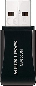 ADAPATADOR MINI USB WIRELESS 300MBPS MERCUSYS N-300/N300 MW300UM