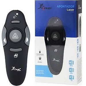 APRESENTADOR SEM FIO 2.4GHZ APONTADOR A LASER KNUPT KP-8009