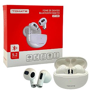 FONE DE OUVIDO BLUETOOH TOMATE MTF-8810 BRANCO