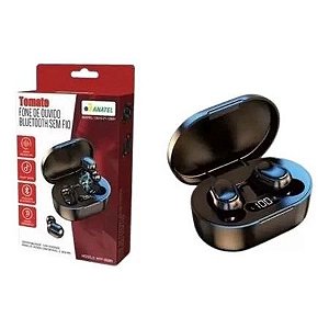 FONE DE OUVIDO BLUETOOTH 5.0 SEM FIO TOMATE MTF-8809