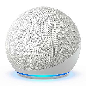 ECHO DOT AMAZON 5º GERAÇÃO ALEXA C4E8S3 BLUETOOH LED BRANCO