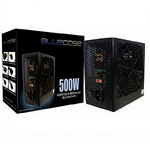 FONTE ATX 500W COM CABO BLUECASE BLU50-EATX