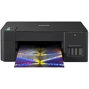 IMPRESSORA MULTIFUNCIONAL BROTHER TANQUE DE TINTA COLORIDO DCP T420W-V 110V PRETO