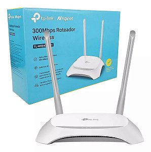 ROTEADOR WISP PRESET 300MBPS 2 ANTENAS 6.8 TP LINK TL-WR840NW
